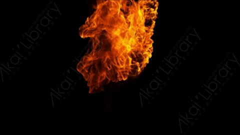 视频素材-motionVFX_fire_blow_from_up_03喷射火焰