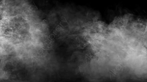 视频素材-fire_smoke_from_bottom_left_03火灾火焰燃烧烟雾