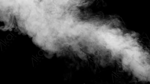 视频素材-fire_smoke_from_bottom_right_03火灾火焰燃烧烟雾