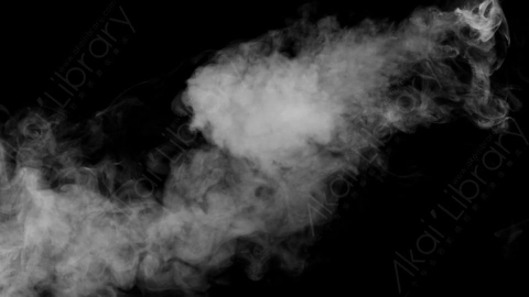 视频素材-random_steam_blow_from_upper_right_07烟雾