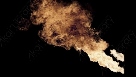 视频素材-爆炸火焰side_fire_bursts_01
