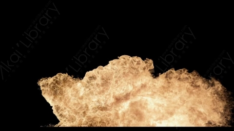 视频素材-爆炸火焰side_fire_bursts_04
