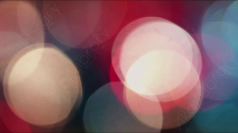视频素材-光斑steady_circular_bokeh_red_&_blue_02