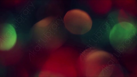视频素材-光斑steady_circular_bokeh_red_&_green_01