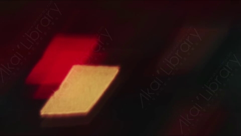 视频素材-光斑steady_diamond_bokeh_red_&_yellow_01