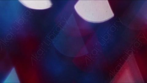 视频素材-光斑steady_triangular_bokeh_blue_&_red