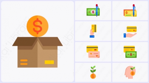 源库网-图片素材-30个扁平卡通金融元素图标2.zip