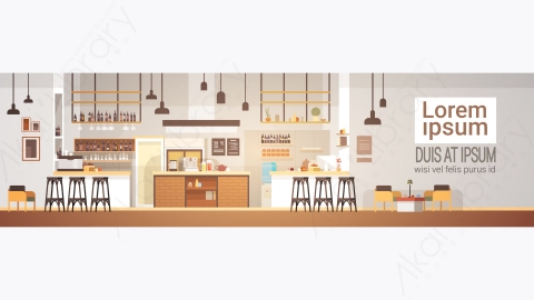 图片素材-创意办公室联合办公中心大学校园现代工作场所矢量图-3
