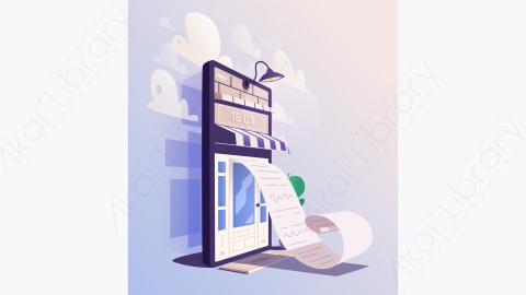 图片素材-智能手机网上商店商城