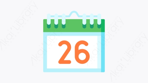 图片素材-001日历 calendarMG卡通印度共和国日元素图标