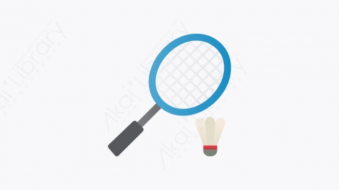 图片素材-002_羽毛球器材_badminton_equipment