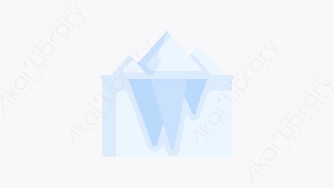 图片素材-002冰山 icebergMG卡通北极和南极的元素图标