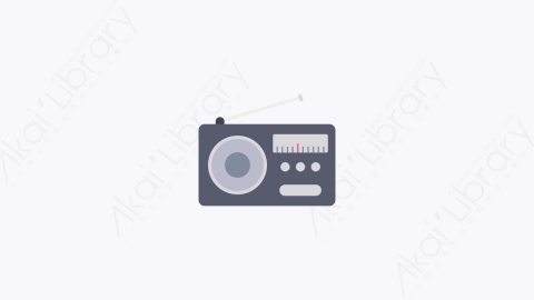 图片素材-002-收音机radio扁平卡通家电元素图标