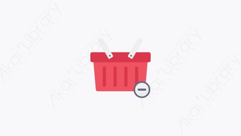 图片素材-003-购物篮shopping_basket扁平卡通黑色星期五元素图标