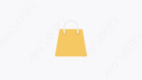 图片素材-004-购物袋shopping_bag扁平卡通购物和电子商务元素图标