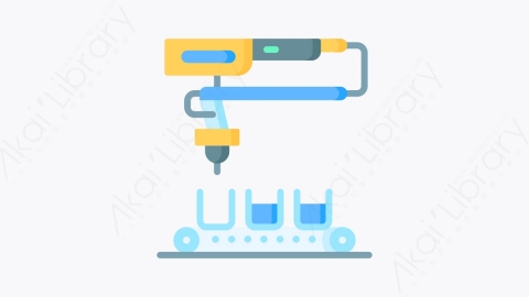 图片素材-005流水线 assembly lineMG卡通制造元素图标