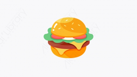 图片素材-007_汉堡包_hamburger
