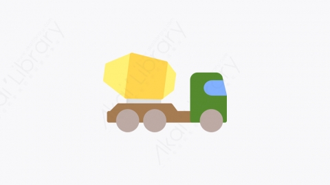 图片素材-008_搅拌车_mixer_truck