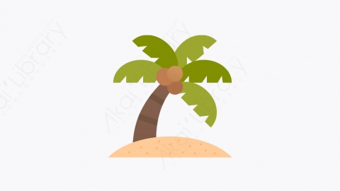 图片素材-009_椰子树_coconut_tree