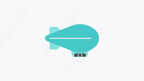 图片素材-010_飞艇_dirigible
