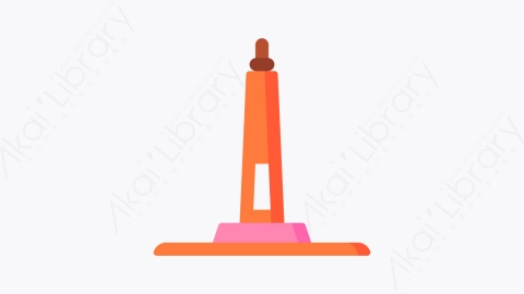 图片素材-010纪念馆 memorialMG卡通印度共和国日元素图标