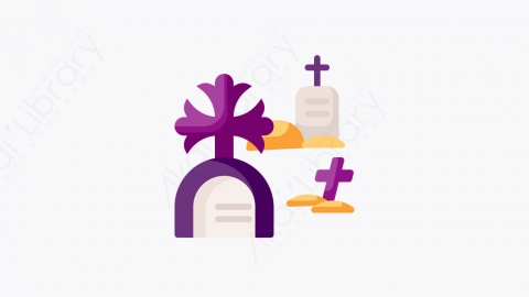 图片素材-011-墓地cemetery