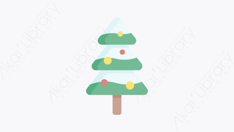 图片素材-011圣诞树 christmas treeMG卡通圣诞节元素图标