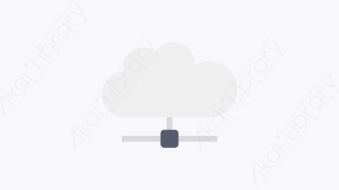 图片素材-011-云计算cloud_computing扁平卡通通信元素图标