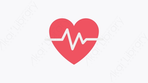 图片素材-011-心脏heart扁平卡通健康元素图标
