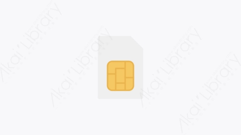 图片素材-011-手机卡sim_card扁平卡通手机元素图标