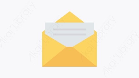图片素材-012-电子邮件email扁平卡通生日聚会元素图标