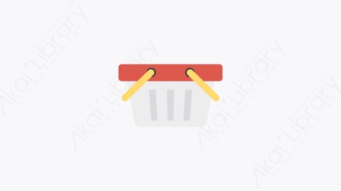 图片素材-0013-购物篮shopping_basket卡通扁平数字营销元素图标