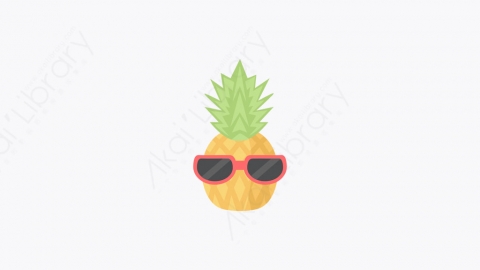 图片素材-014_菠萝_pineapple