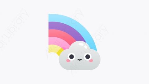 图片素材-014-彩虹rainbow