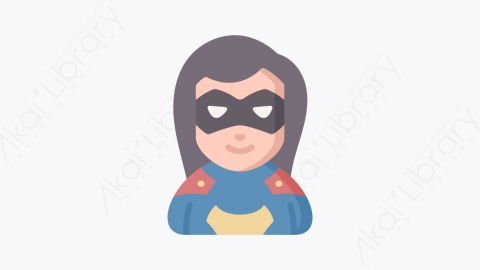 图片素材-015超级英雄 superheroMG卡通神奇字符元素图标