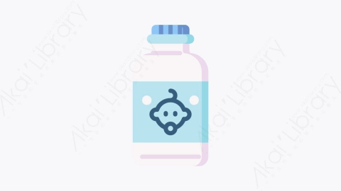 图片素材-016婴儿爽身粉baby powderMG卡通婴儿和玩具元素图标