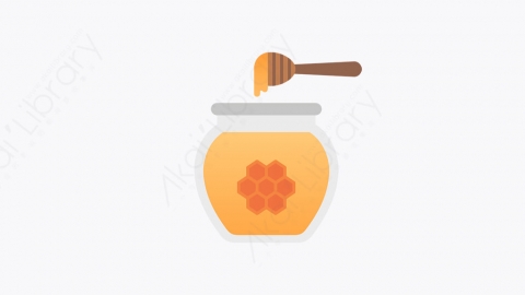 图片素材-016_蜂蜜罐_honey_jar