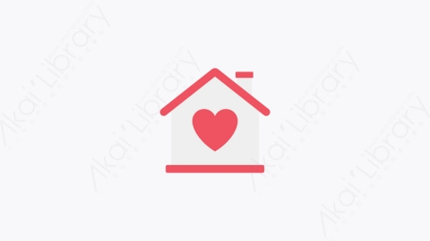 图片素材-016-住宅house卡通扁平情侣婚姻婚礼元素图标