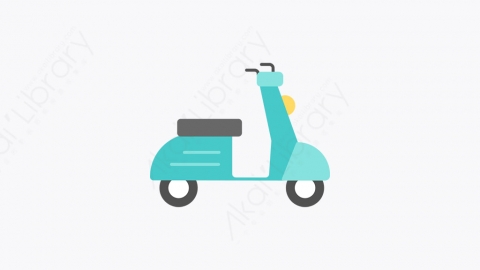 图片素材-016_踏板车_vespa_scooter