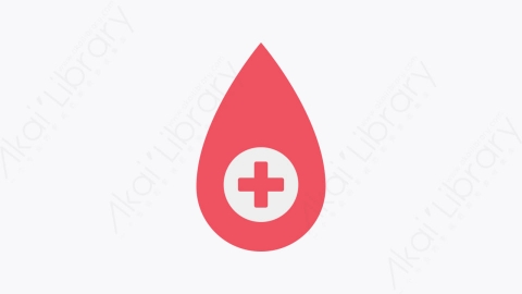 图片素材-017-献血blood_donation卡通扁平医疗慈善元素图标