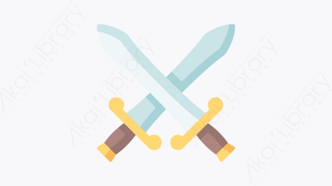 图片素材-017把剑 swordsMG卡通古希腊元素图标
