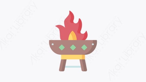 图片素材-018火 fireMG卡通古希腊元素图标