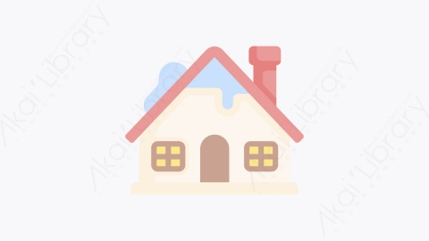 图片素材-018房屋 houseMG卡通圣诞节元素图标