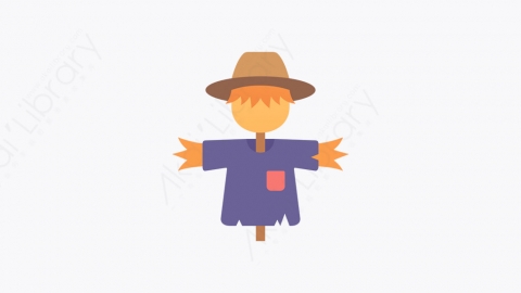 图片素材-018_稻草人_scarecrow