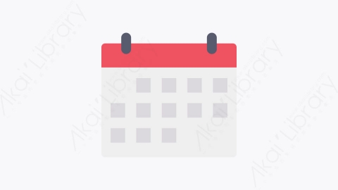 图片素材-019-日历calendar扁平卡通办公空间元素图标