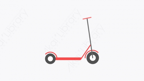 图片素材-019_小型摩托车_scooter