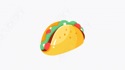 图片素材-020_墨西哥玉米薄饼卷_taco