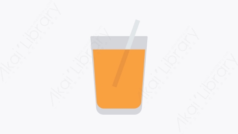 图片素材-021-果汁juice扁平卡通生日聚会元素图标