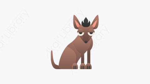 图片素材-021_墨西哥无毛狗_mexican_hairless_dog