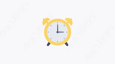 图片素材-022-闹钟alarm_clock卡通扁平家用设备和电器元素图标